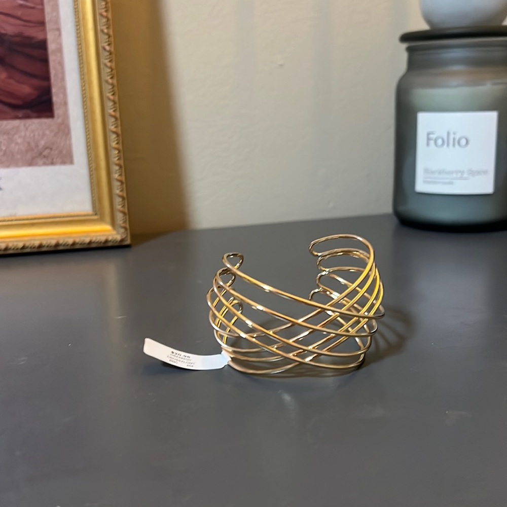 Francesca’s Gold Bangle - NWT